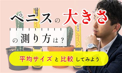 ペニスの大きさの正しい測り方について解説！ちん長。